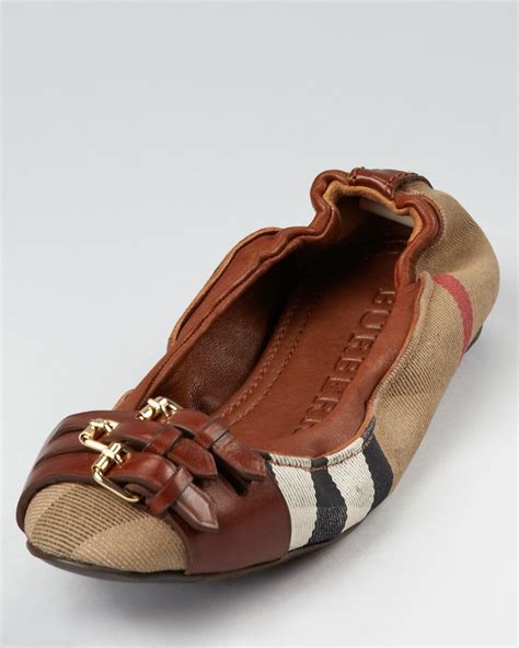 burberry flats for sale